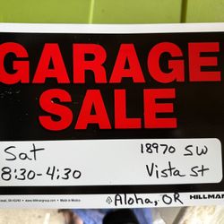 Garage sale