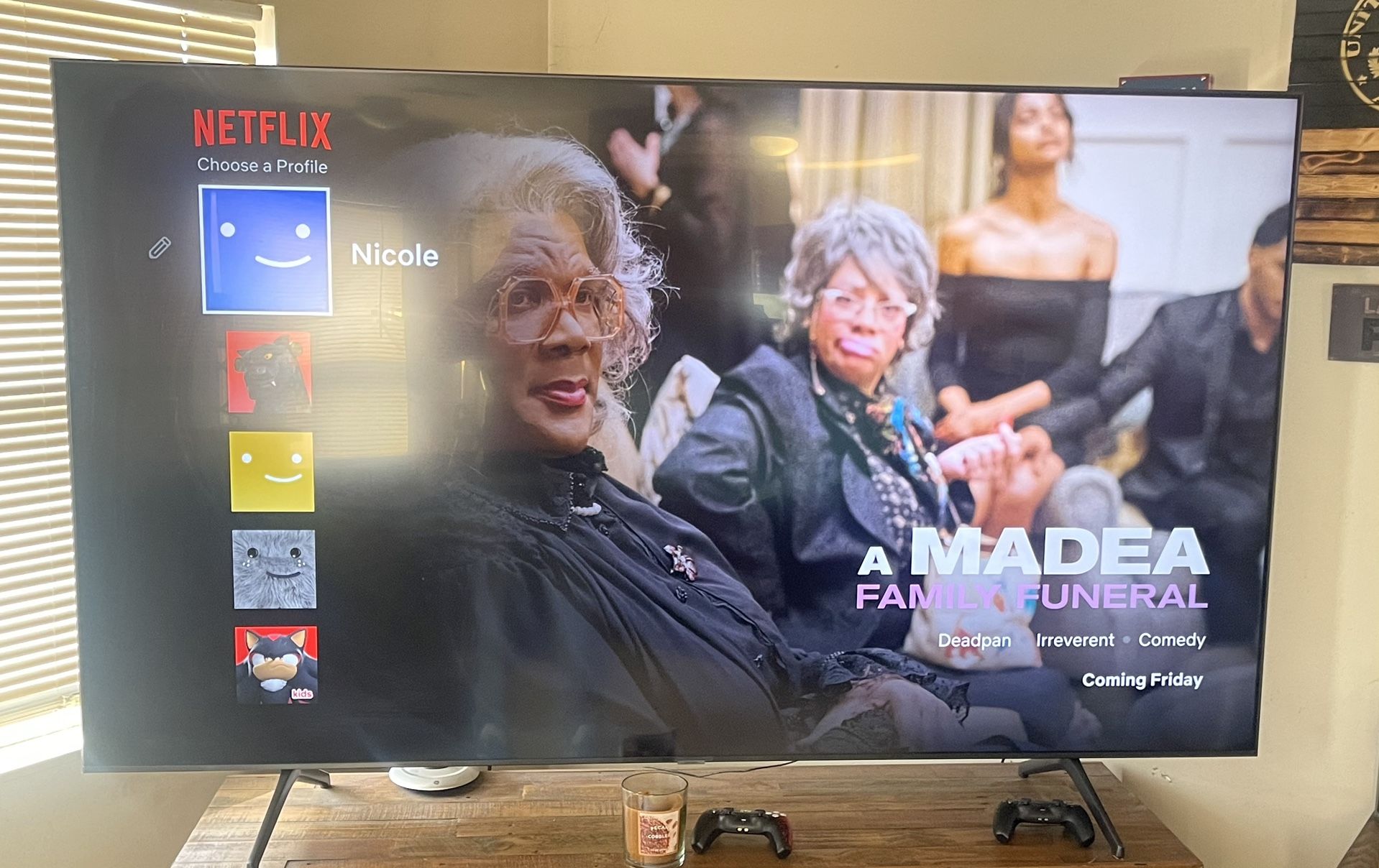 86” Samsung 4K Led Crystal Clear HD Tv