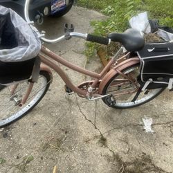 Huffy Marietta Cruiser Bike with Baskets
