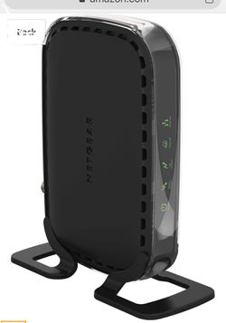 NETGEAR Cable Modem CM400 - Compatible with all Cable Providers including Xfinity by Comcast, Spectrum, Cox | For Cable Plans Up to 100 Mbps | DOCSIS