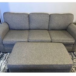 Cindy Crawford Sleeper Sofa “Gray”