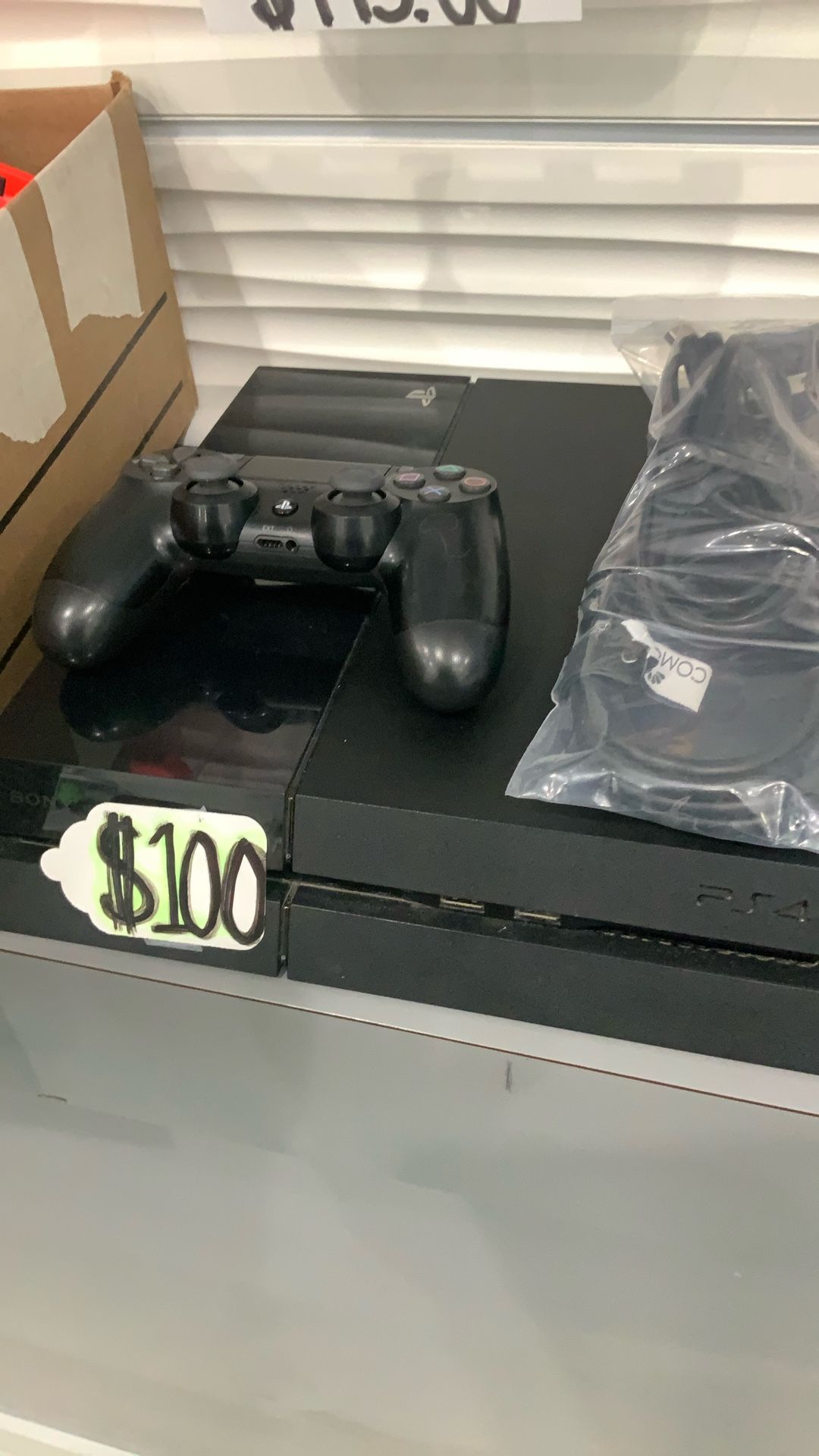 PlayStation 4 With Controller and Cords. Ready To Go. Going Cheap
