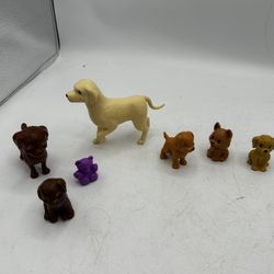 Lot Of 8 MATTEL  PET BARBIE DOLLHOUSE ACCESSORY