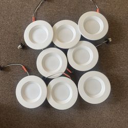 Cealing led can lights 5/6 inch with night light  8 celling lights