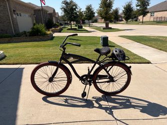 Nel Lusso Men’s Bike with helmet & lock