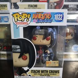 Funko Pop Naruto Itachi With Crows Special Edition Exclusive