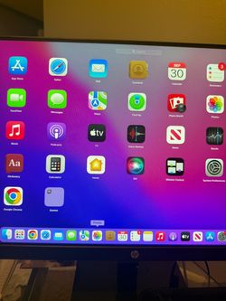 Mac with hp screen