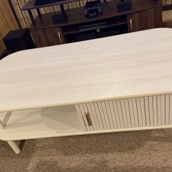 Coffee Table Light Brown Color