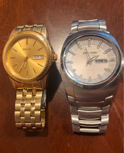 Nixon “the automatic” and sieko watches
