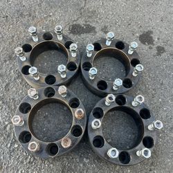 6x5.5 Wheel Adapter 2 Inch Chevy 6 Lug