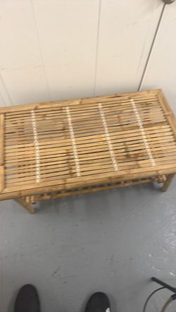 Bamboo Coffee Table