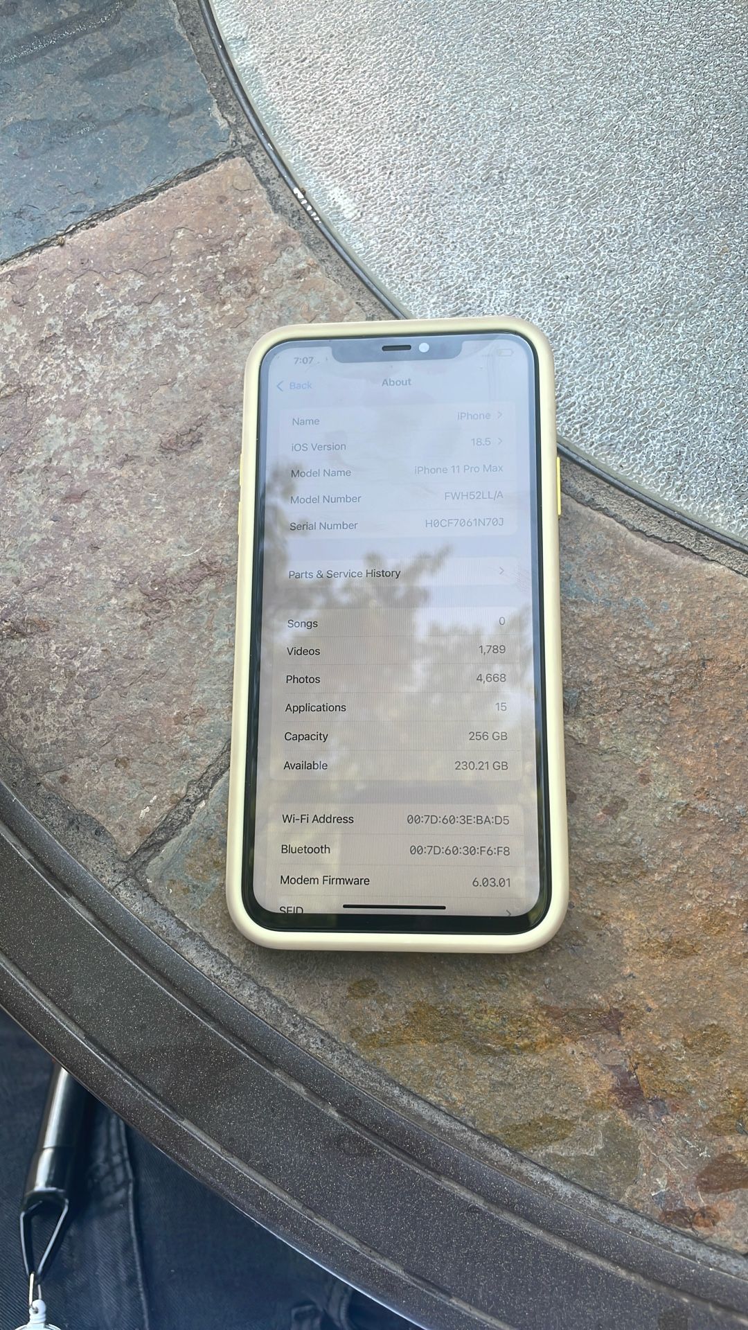 iPhone 11 Pro Max (Perfect Condition)With Brand NewCase