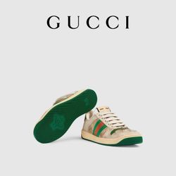 GUCCI Gucci Screener Series Women's Leather Sneakers [Dirty Shoes]
