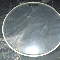 Evans Drum Heads Lot Of Eight