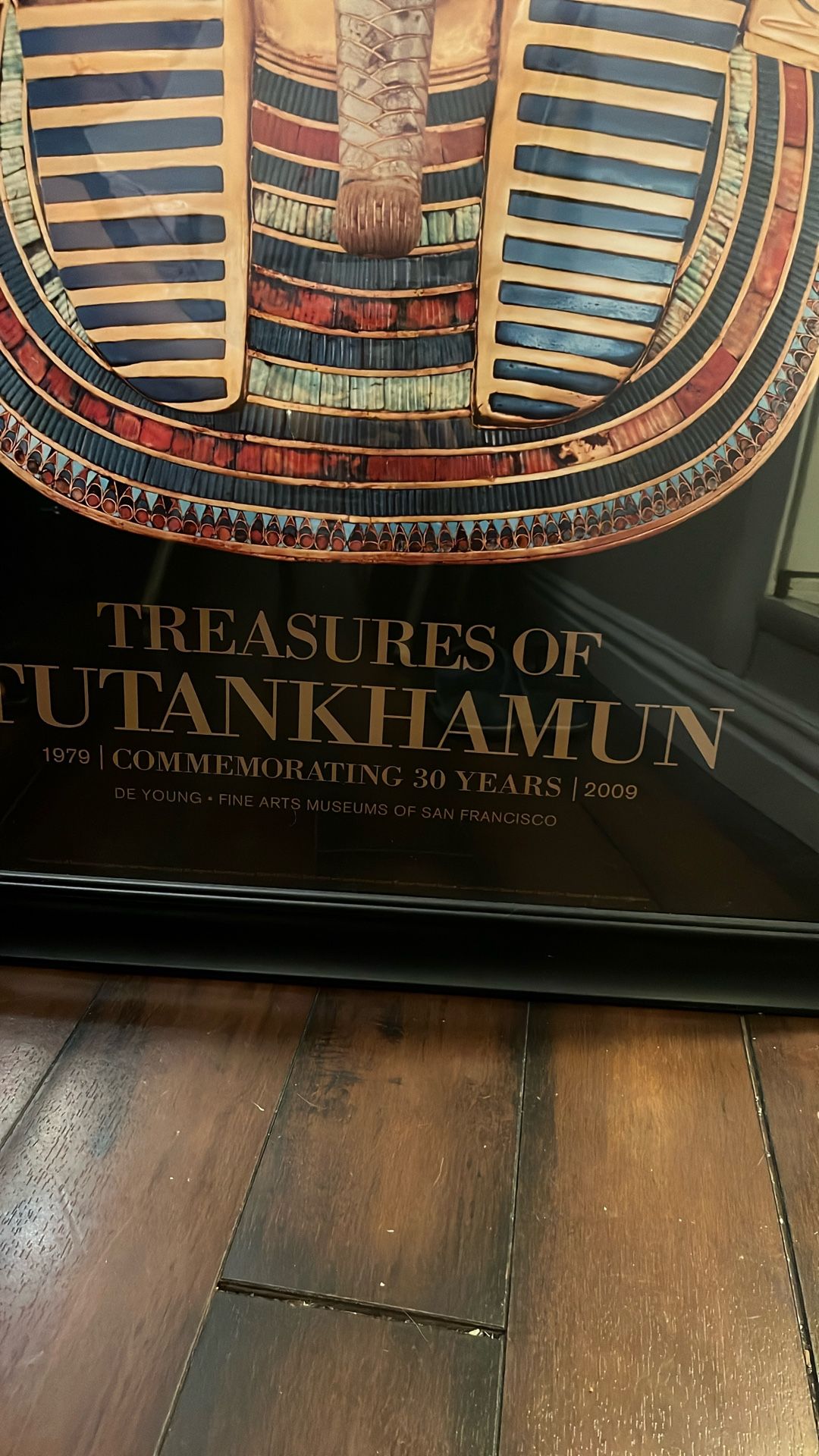 Framed Tutankhamun 1979 SF Poster