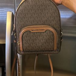 michael kors small backpack