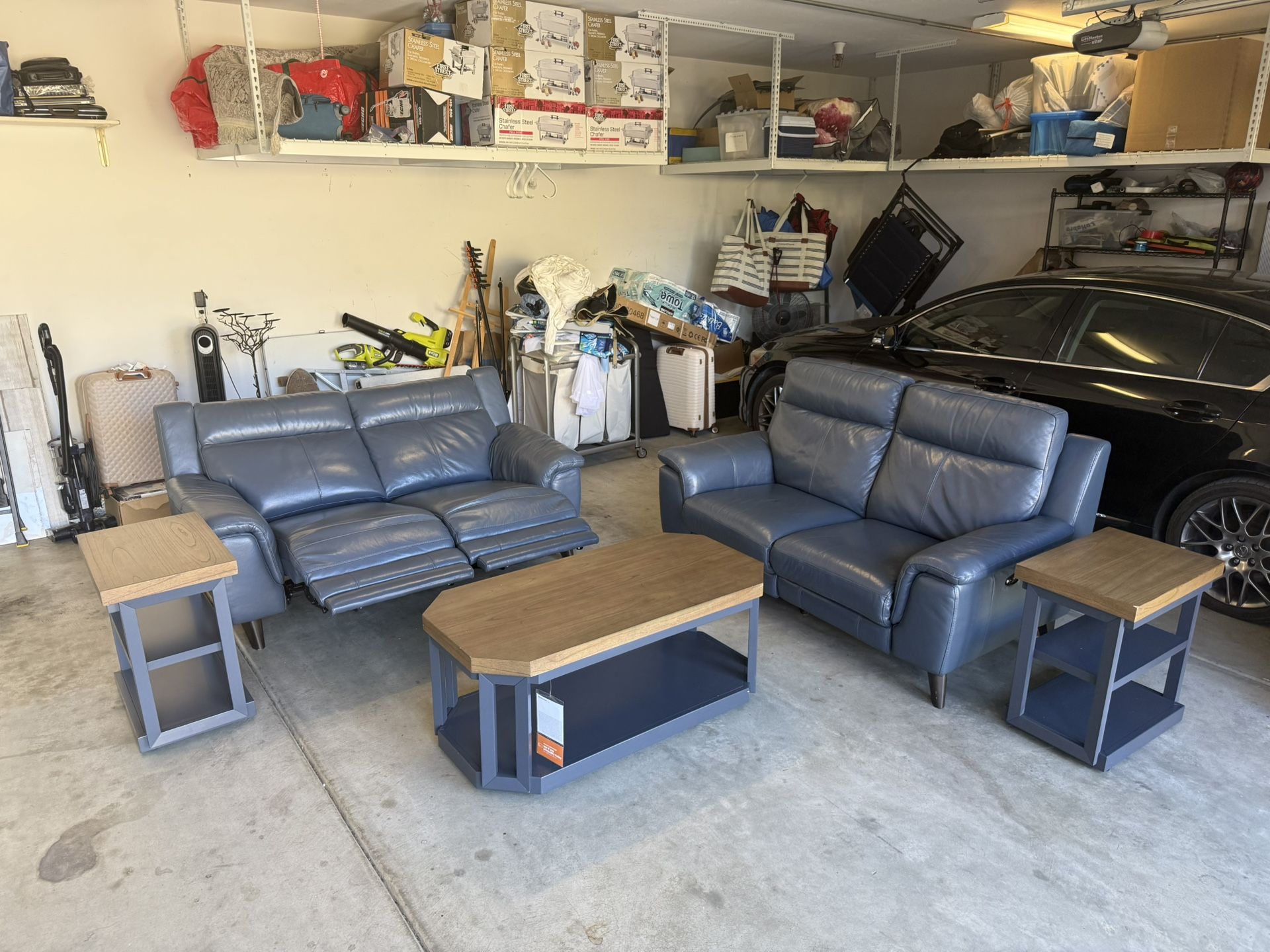Leather Power Recliners