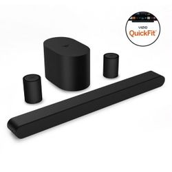 VIZIO 5.1 Channel Soundbar w/ Wireless Surrounds & Sub, Dolby Atmos & DTS:X