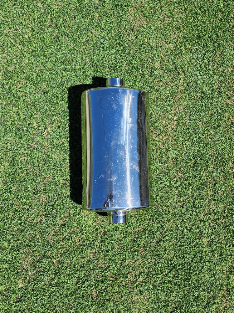 New High Performance Chrome Muffler