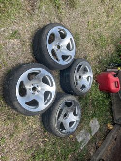 16x9 5x100 WCI Wheels