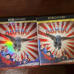 Dumbo 4K Movie Disc, No Digital Copy, No Blue Ray Disc