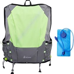Hydration Vest Pack Backpack with 2L Water Bladder Daypack for Men Women,Running Hydration Vest for Outdoor Hiking Cycling Race Climbing $25