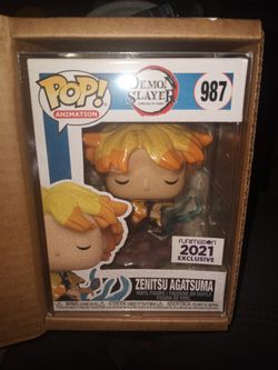 Demon Slayer Funko Pop Zenistu Exclusive 