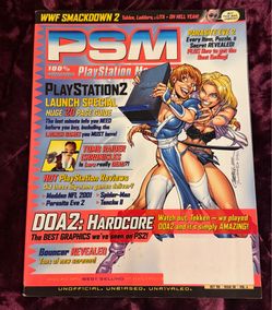 PSM PlayStation Magazine Oct 2000 Issue 38 PS2 Launch Smackdown 2 Parasite Eve 2
