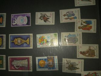 Vintage World Postage Stamp Collection