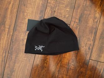 Arc'teryx Black Rho Lightweight Toque Beanie