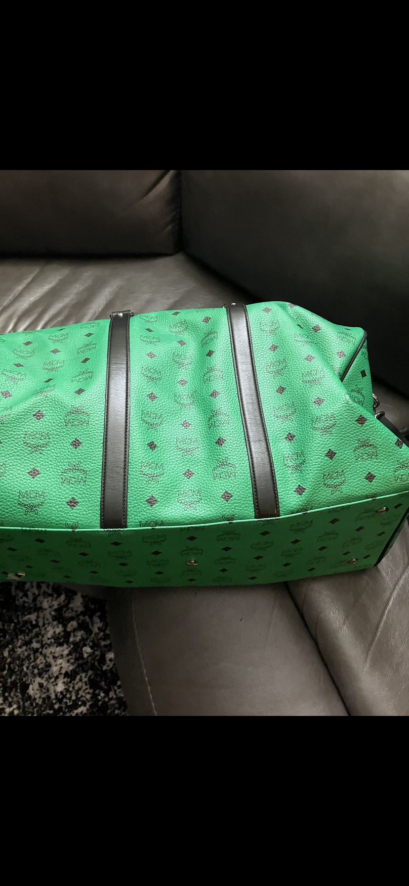 Brand NEW MCM Kelly Green Travel Bag for Sale in Linden, NJ