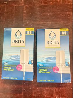 Brita Elite Faucet Mount Water Filter System (Chrome).