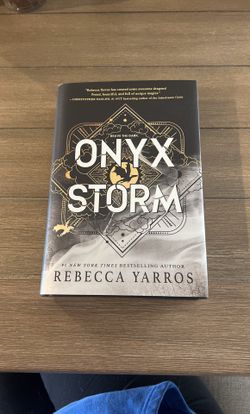 AUTOGRAPHED Onyx Storm