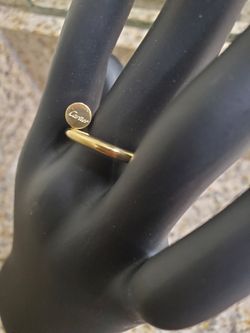 Gold-plated Durable And Lightweight Ring