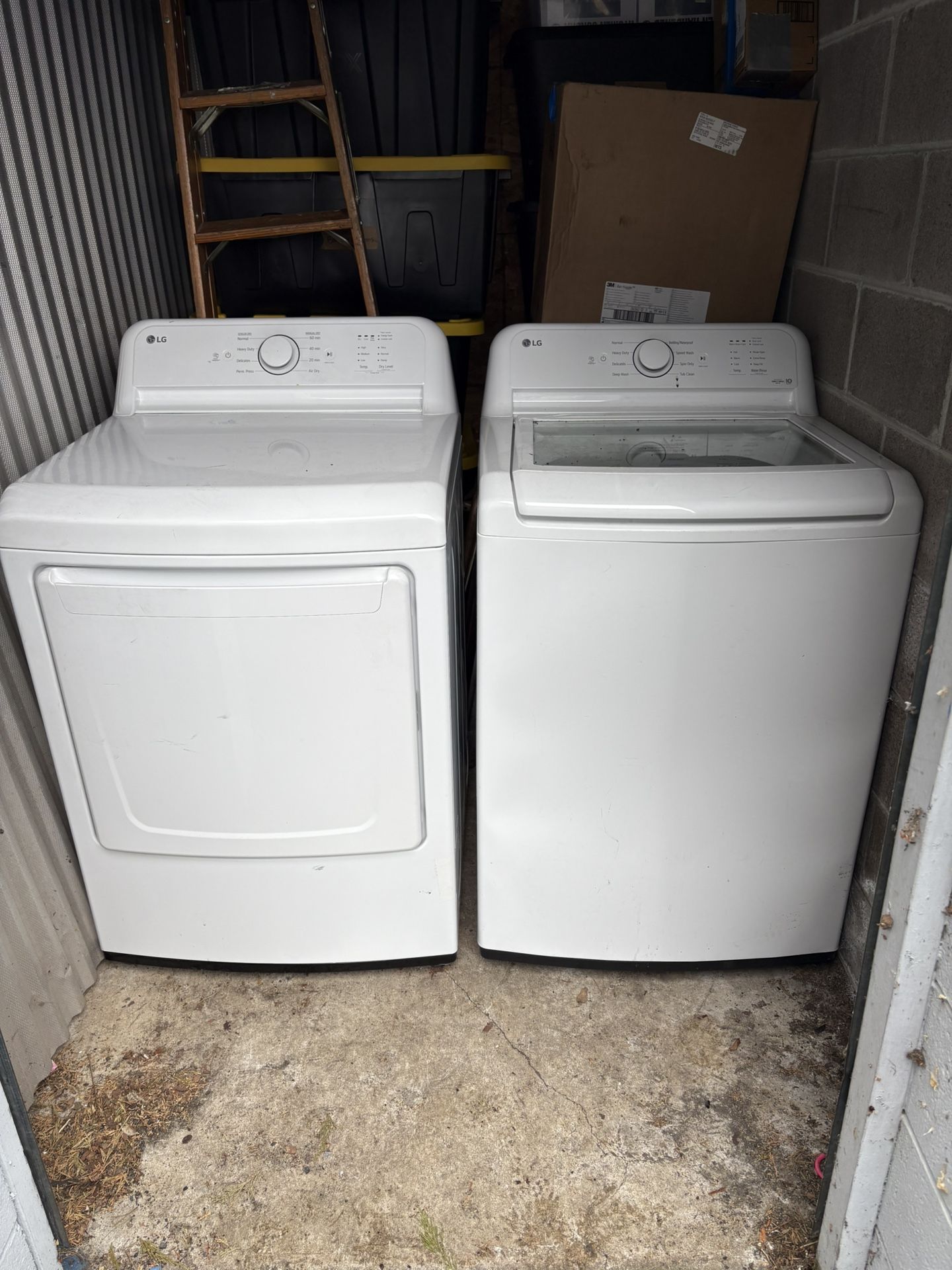 LG Washer And Dryer Set