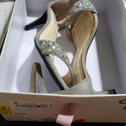 Alex Marie High Heels, Size 9 Like New Condition Worn For 2 Hours For A Ceremony