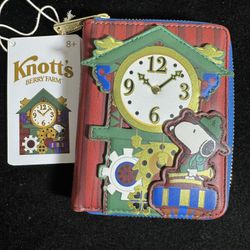 Camp Snoopy Clock Loungefly Wallet