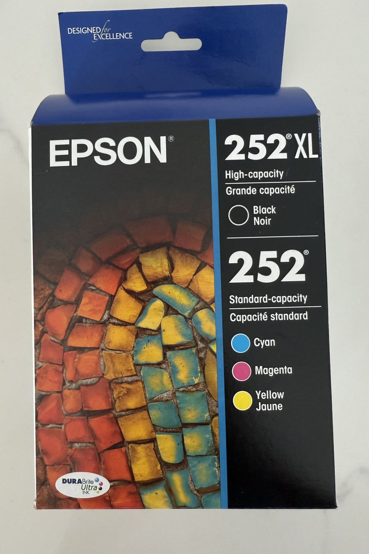 Epson 252XL Black & 252 Color Ink Pack
