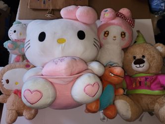 Hello kitty plush and more