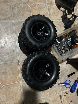 Xmaxx Sledgehammer Belted Wheels