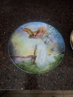 Four Ancient Elements Plates