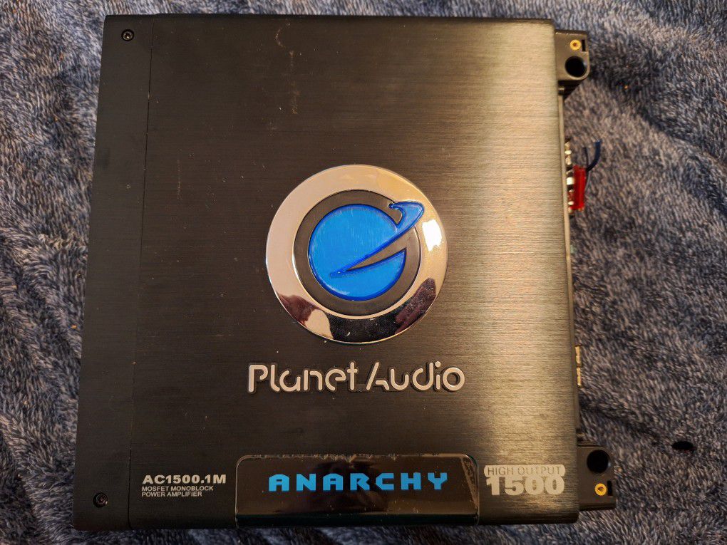 Planet Audio Anarchy Amp High Output 1500