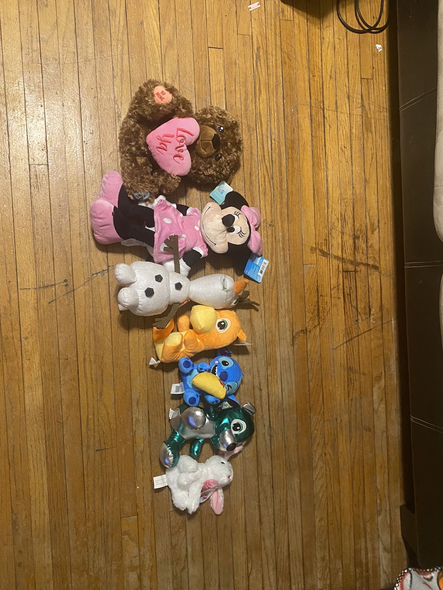 Stuffed Animals With Tag 