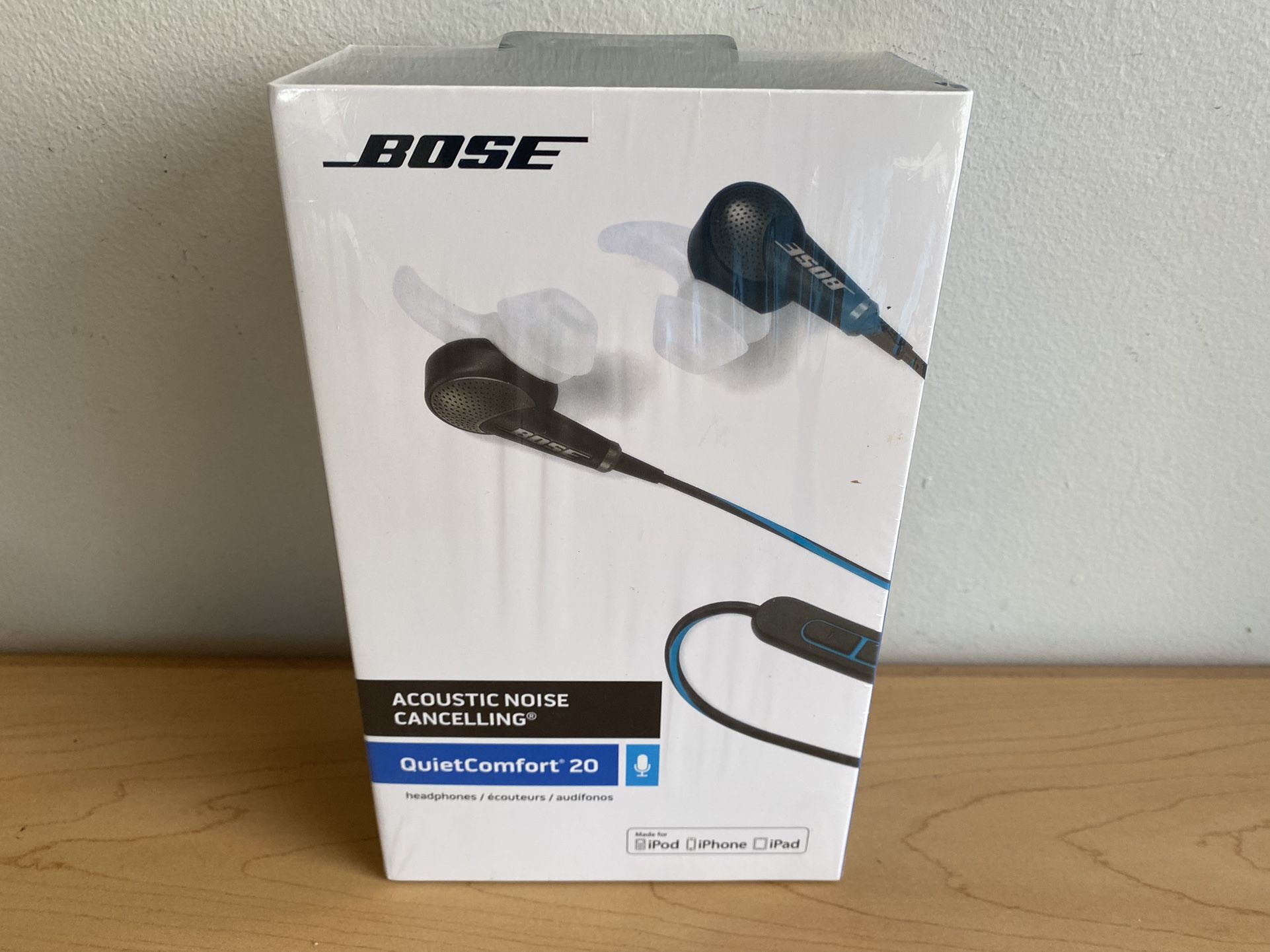 Bose Quietcomfort 20 Noise Canceling (IOS) - (New)