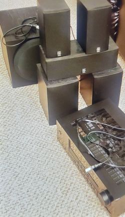 Yamaha 5.1 surround sound system