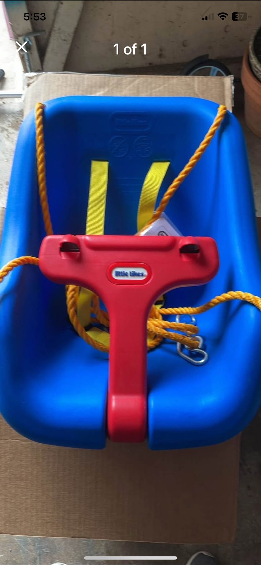 Little Tikes Baby Swing $20