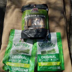 Dog Dental Treats And Collagen Sticks