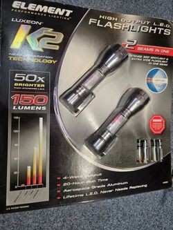 Element Performace Lighting Luxeon k2 flashlights