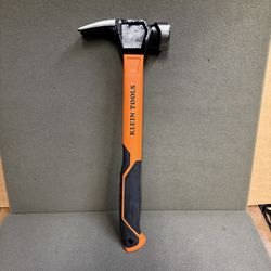 (New) Klein Tools 832-26 Lineman's Claw Milled Hammer 15” 26oz