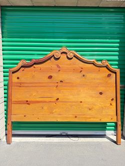 Vintage Polo Ralph Lauren King Headboard – Solid Wood